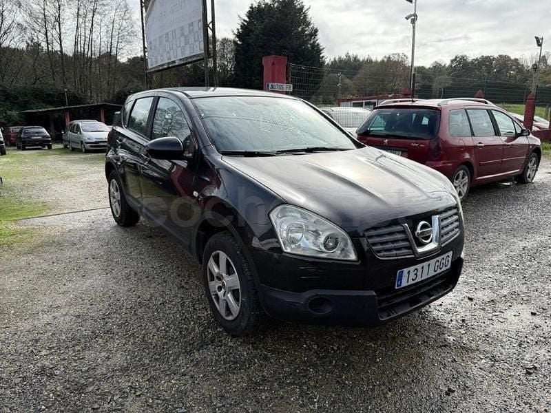 Negro Usado 2008 Nissan Qashqai Acenta SUV | 4450 € (Precio justo) - Imagen 1/4