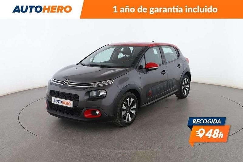 Gris Usado 2019 Citroën C3 Feel Utilitario | 10.499 € (Precio justo) - Imagen 1/3
