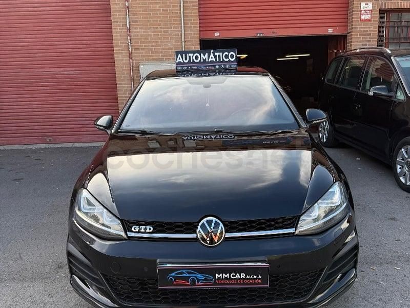 Usado VW Golf VII GTD 184 CV (135 kW) 2015 Negro Berlina