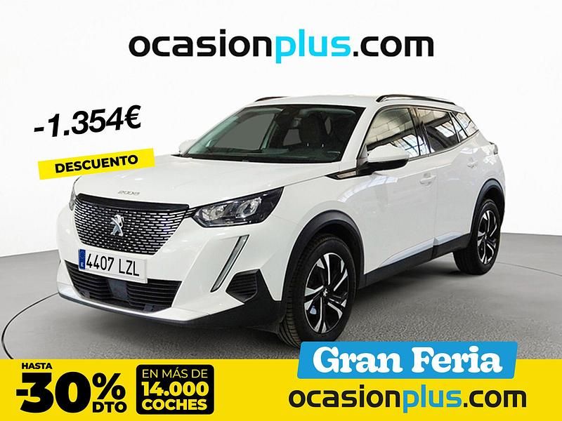 Blanco Usado 2022 Peugeot 2008 Allure SUV | 14.900 € (Un poco caro) - Imagen 1/4