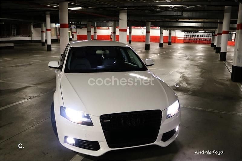 Usado Audi A4 S-Line 170 CV (125 kW) 2011 Blanco Berlina