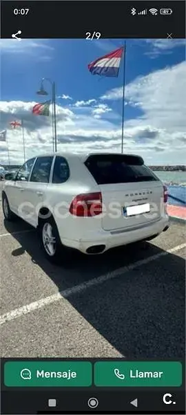 Usado Porsche Cayenne 240 CV (176 kW) 2009 Blanco SUV