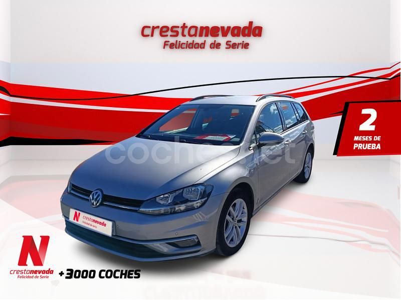 Gris / plata Usado 2019 VW Golf VII Advance Familiar | 15.990 € (Precio justo) - Imagen 1/4