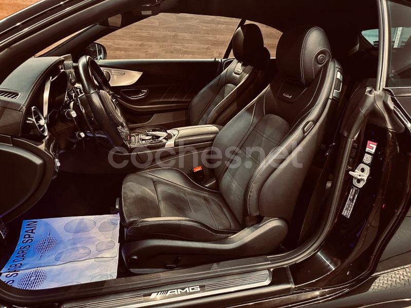 Usado Mercedes C63S AMG 510 CV (375 kW) 2017 Negro Descapotable