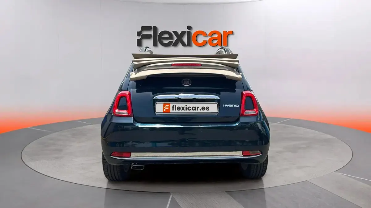 Usado Fiat 500C Dolcevita 71 CV (52 kW) 2021 Azul Descapotable