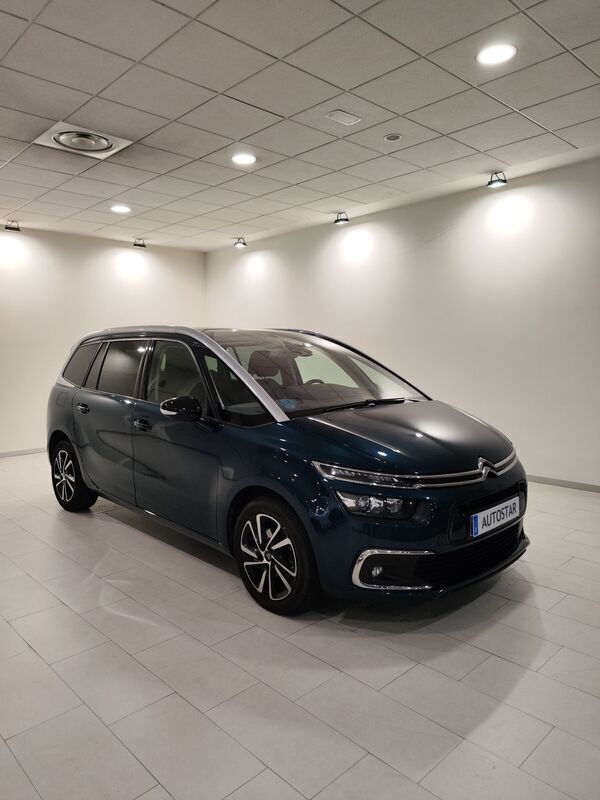 Azul Usado 2021 Citroën C4 SpaceTourer Feel Monovolumen | 22.500 € - Imagen 1/4