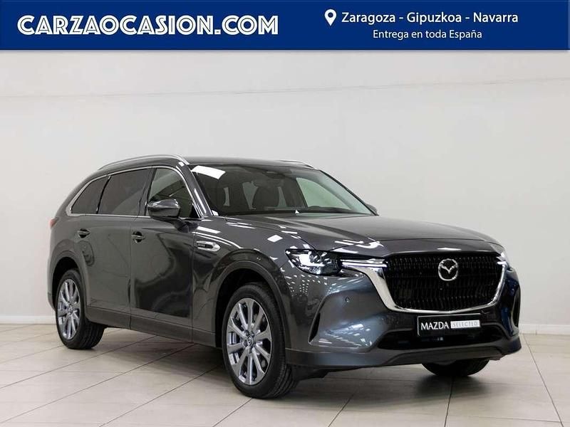 Gris Nuevo 2025 Mazda CX-80 Exclusive-Line SUV | 48.900 € - Imagen 1/4