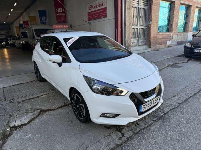 Usado Nissan Micra 92 CV (67 kW) 2021 Blanco Utilitario
