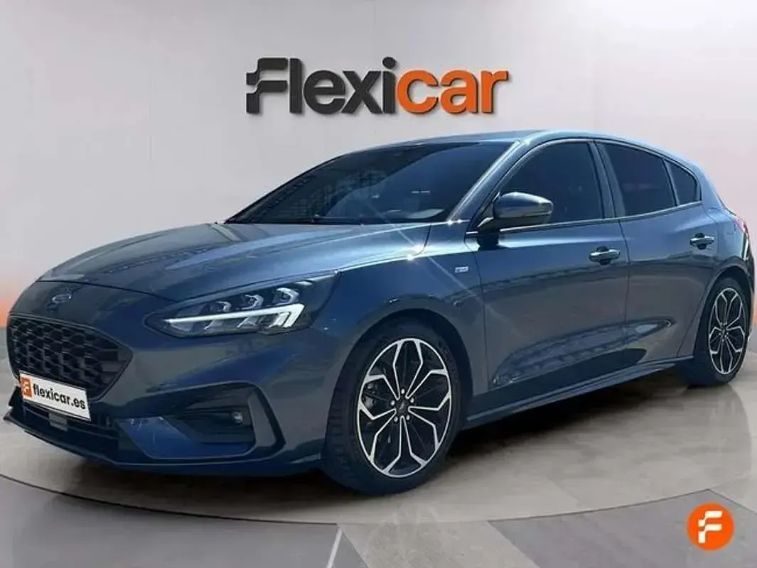 Usado Ford Focus ST-Line 125 CV (91 kW) 2018 Azul Utilitario