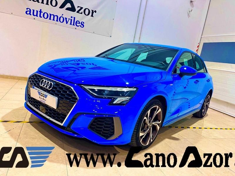 Usado Audi A3 S-Line 116 CV (85 kW) 2023 Azul Coupe