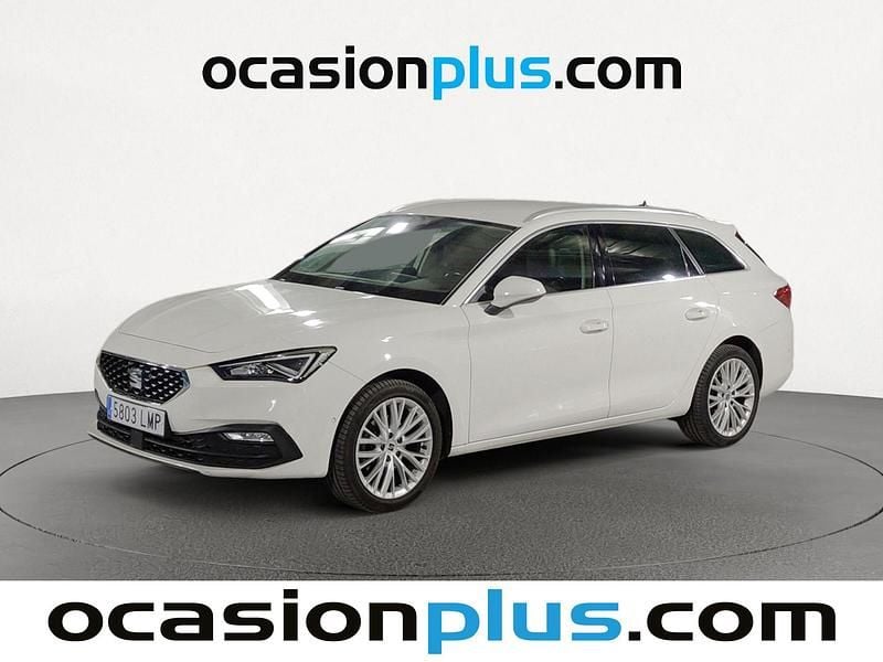 Blanco Usado 2021 Seat Leon ST XCELLENCE Familiar | 13.410 € (Super precio) - Imagen 1/4