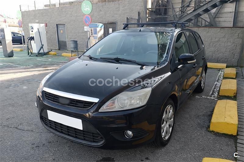 Usado Ford Focus Trend 115 CV (84 kW) 2008 Negro Familiar