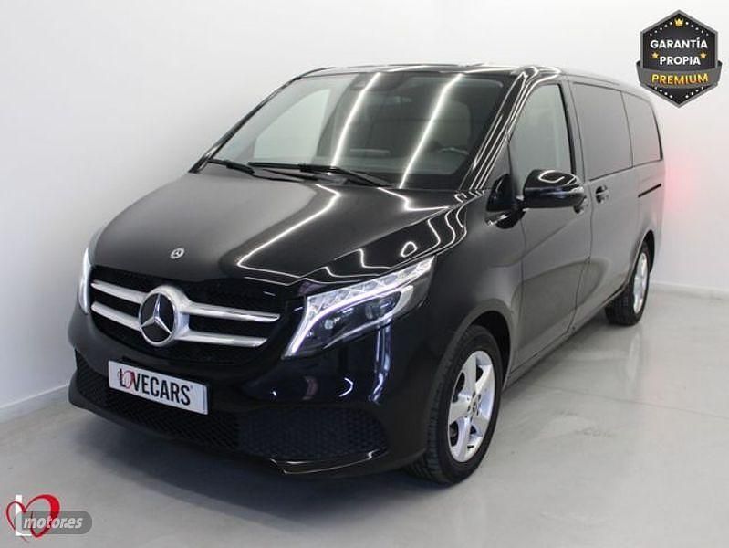 Usado Mercedes V220 Avantgarde 163 CV (119 kW) 2021 Negro Monovolumen