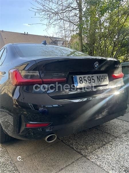 Usado BMW 320e Sport Line 204 CV (150 kW) 2022 Negro Berlina