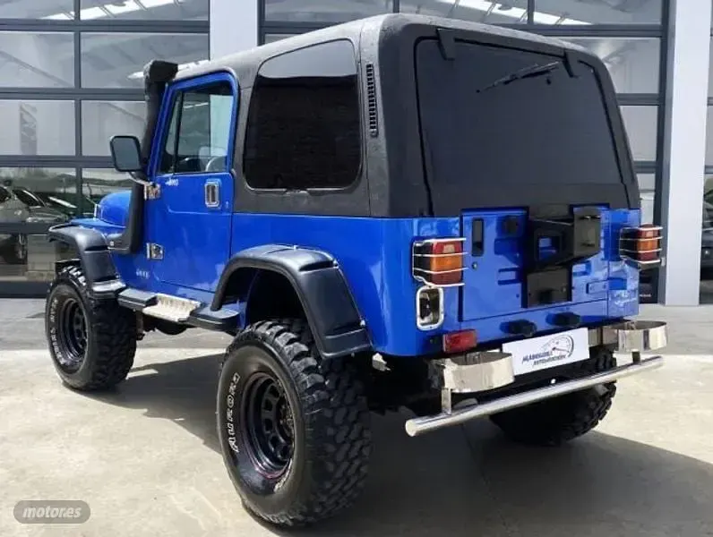 Usado Jeep Wrangler 177 CV (130 kW) 1993 Azul SUV