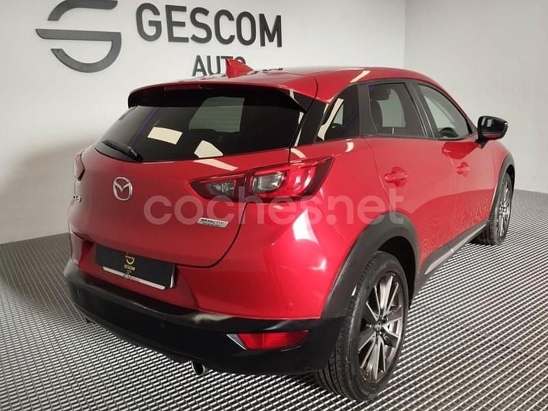 Begagnad Mazda CX-3 Style 105 HK (77 kW) 2015 Röd SUV