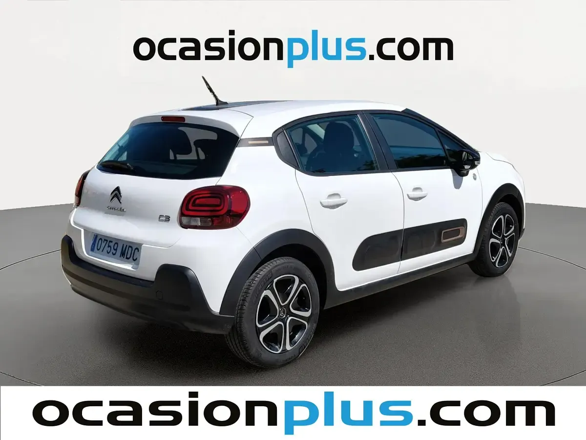 Usado Citroën C3 PureTech 83 CV (61 kW) 2022 Blanco Utilitario