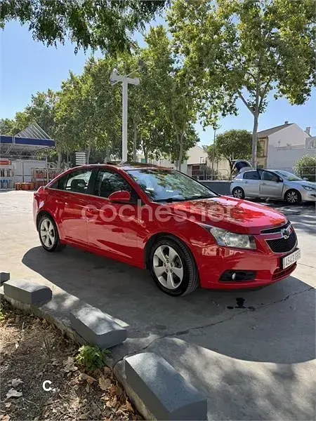Usado Chevrolet Cruze LT 150 CV (110 kW) 2009 Rojo Berlina