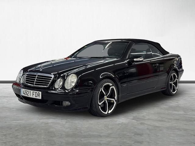Usado Mercedes CLK200 Elegance 163 CV (119 kW) 2003 Negro Descapotable