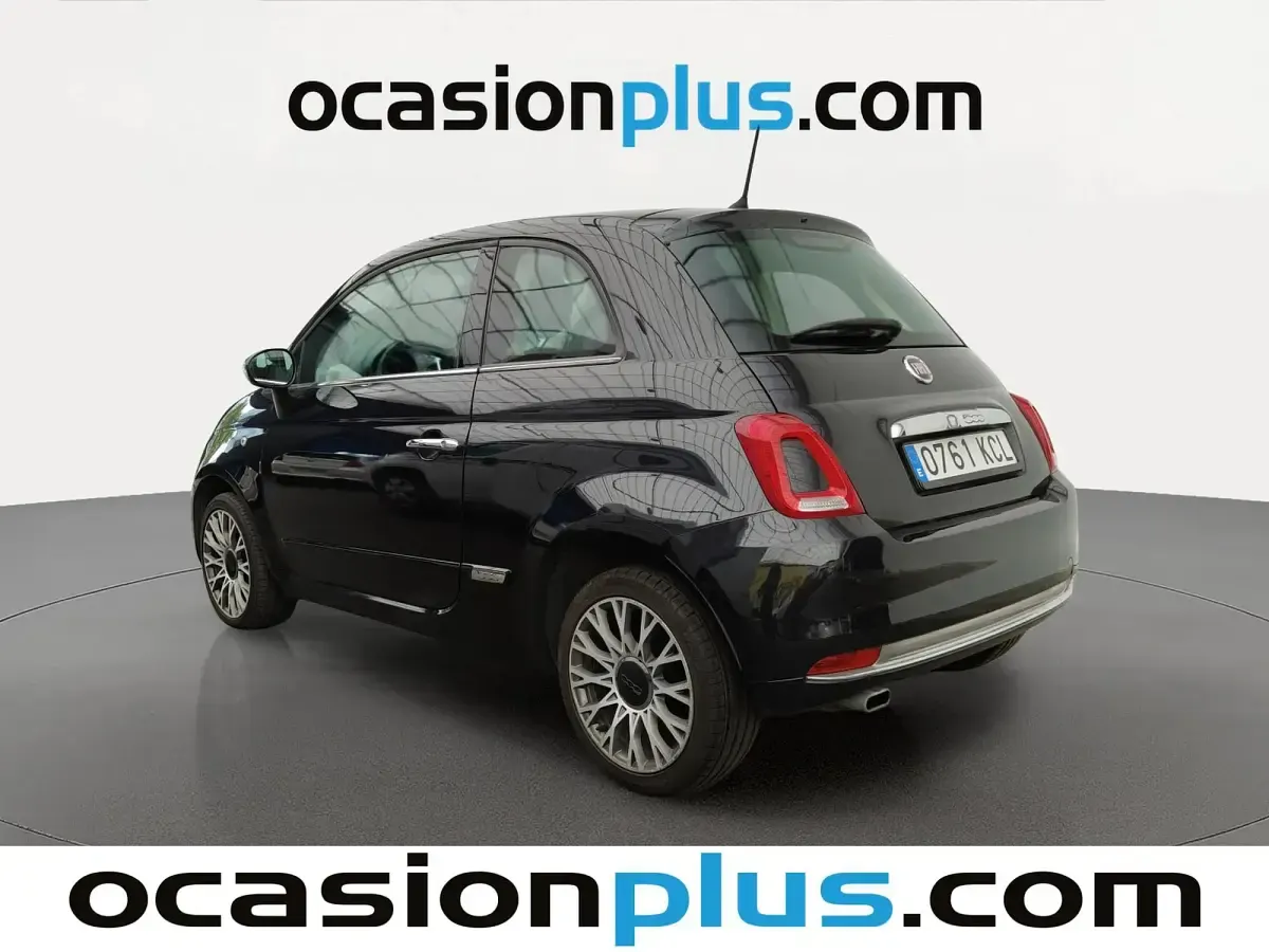 Usado Fiat 500 Lounge 69 CV (50 kW) 2017 Negro Utilitario