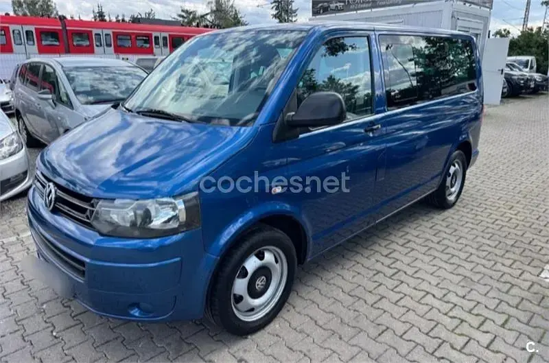 Usado VW Multivan Comfortline 102 CV (75 kW) 2010 Azul Monovolumen