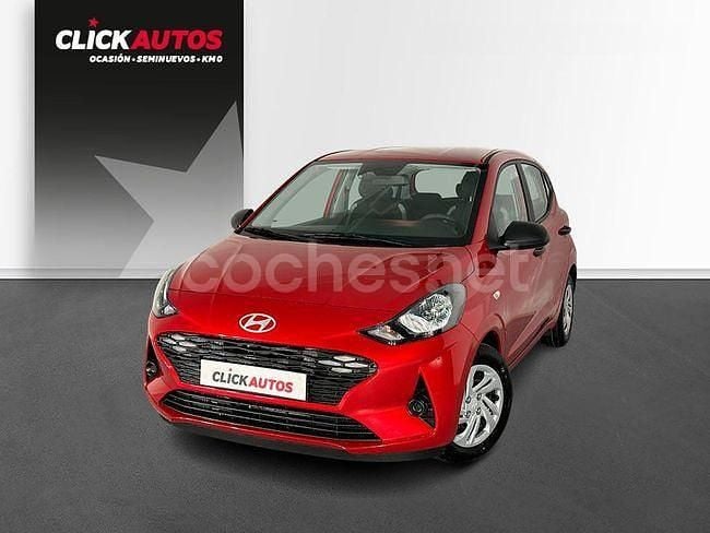 Rojo Usado 2024 Hyundai i10 Utilitario | 13.800 € (Precio justo) - Imagen 1/4