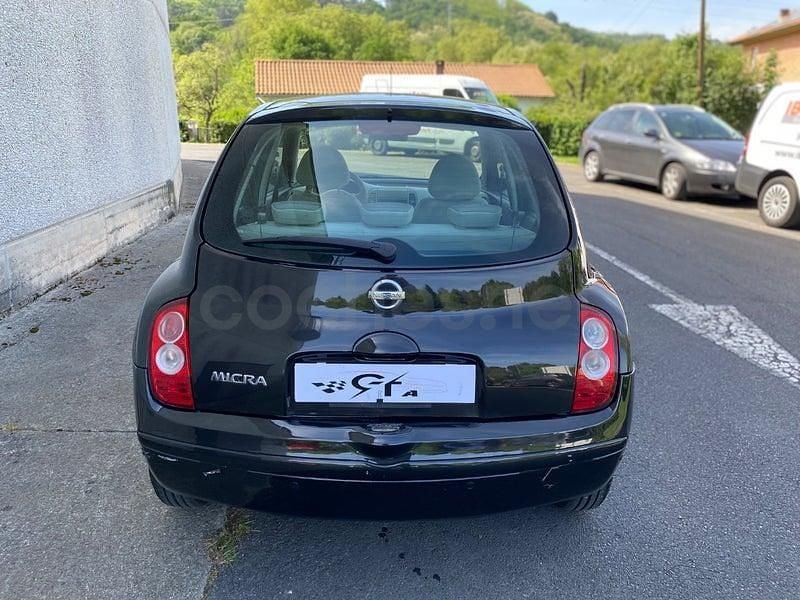 Używany Nissan Micra Acenta 88 KM (64 kW) 2006 Czarny Sedan/Limuzyna