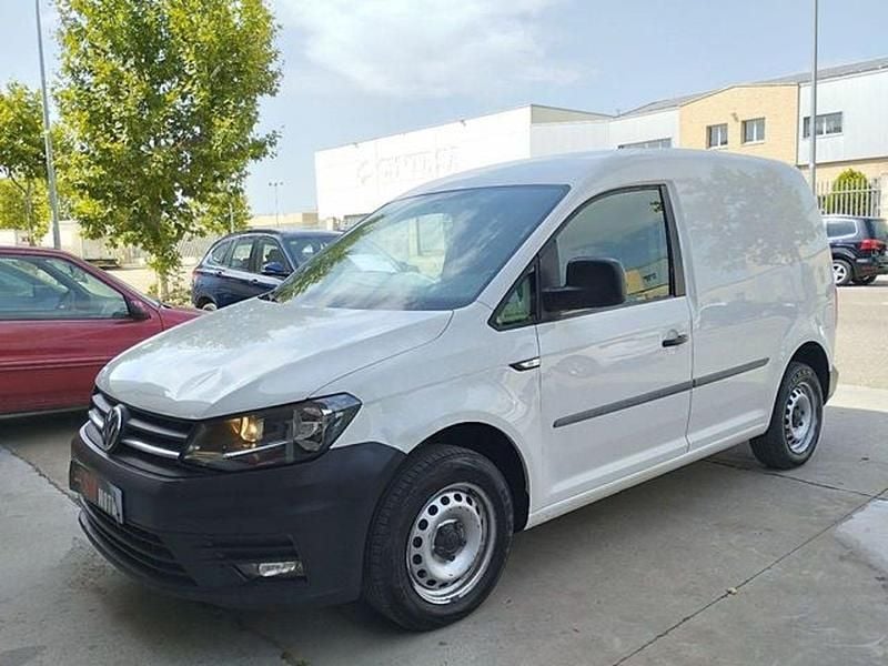 Usado VW Caddy 75 CV (55 kW) 2019 Blanco Monovolumen