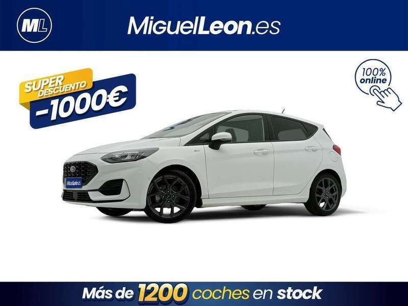 Blanco Usado 2022 Ford Fiesta ST-Line Utilitario | 13.985 € (Precio justo) - Imagen 1/3