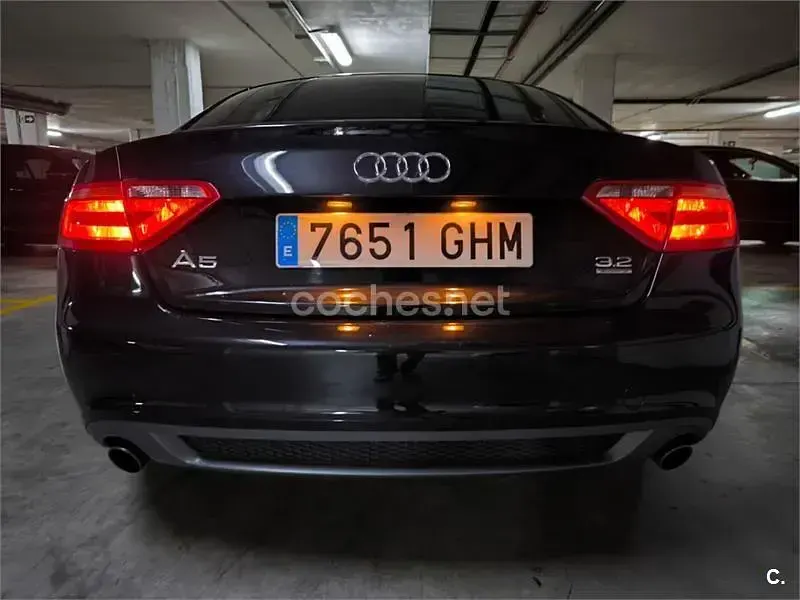 Usado Audi A5 S-Line 265 CV (194 kW) 2008 Negro Coupe