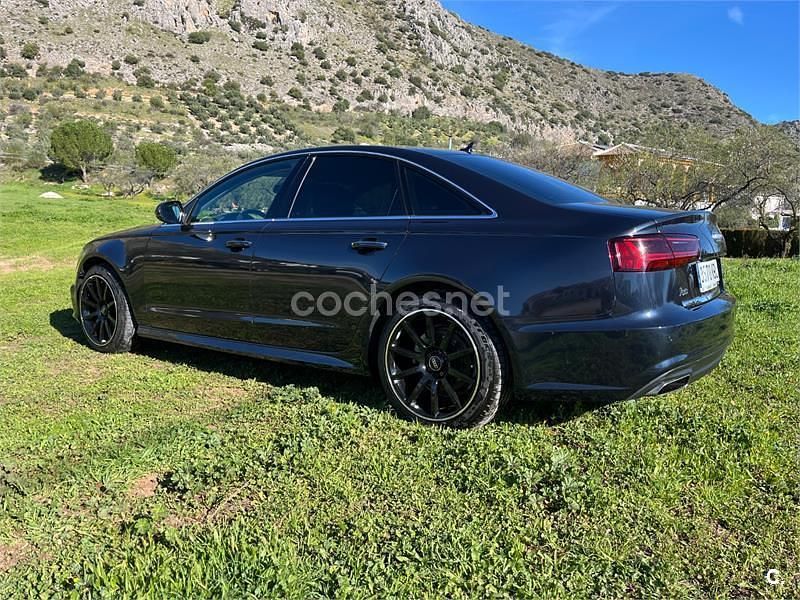 Usado Audi A6 Advanced 190 CV (139 kW) 2017 Azul Berlina
