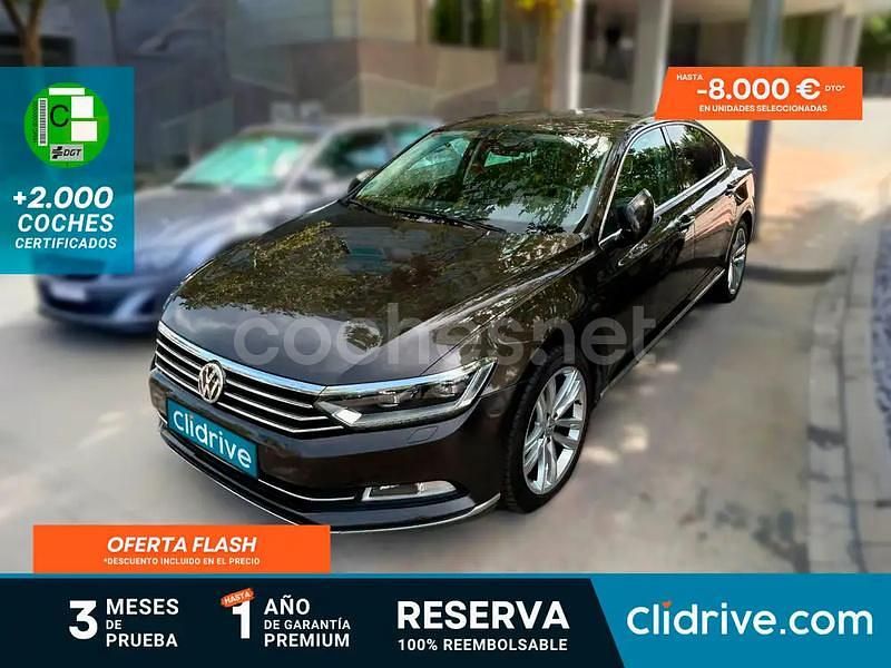 Marrón Usado 2017 VW Passat Edition Berlina | 16.790 € (Precio justo) - Imagen 1/3