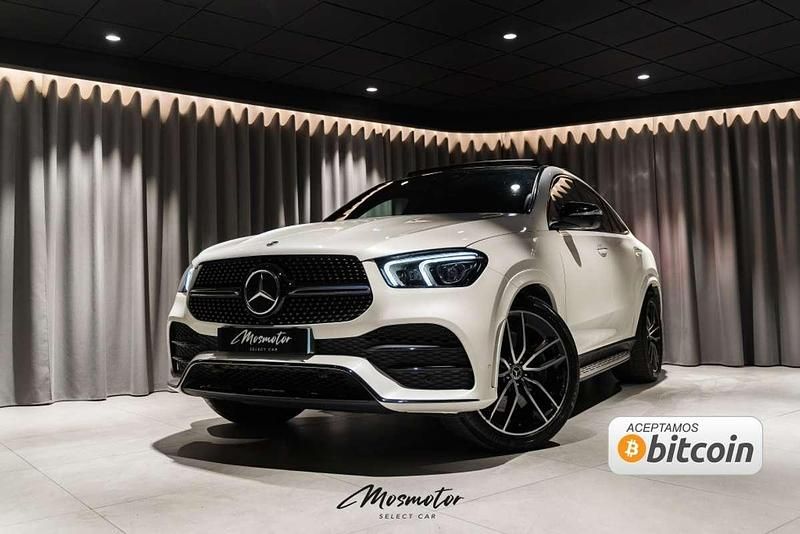 Usado Mercedes GLE350 272 CV (200 kW) 2021 Blanco Coupe