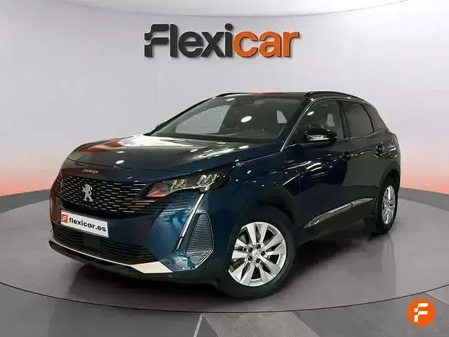 Usado Peugeot 3008 Style 130 CV (95 kW) 2021 Azul SUV