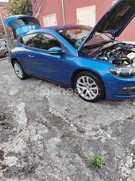 Usado VW Scirocco 160 CV (117 kW) 2009 Azul Coupe
