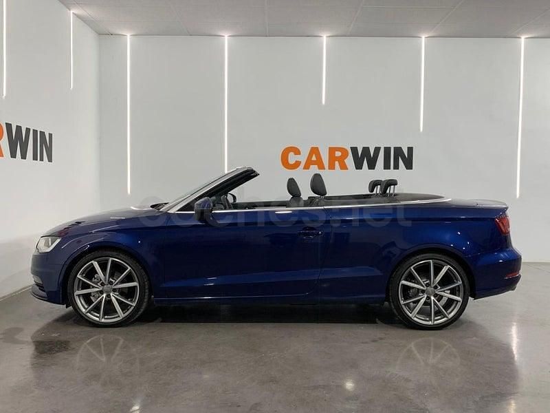 Usado Audi A3 Cabriolet Attraction 150 CV (110 kW) 2014 Azul Descapotable