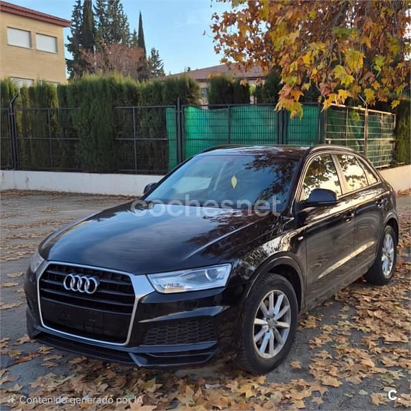 Usado Audi Q3 150 CV (110 kW) 2018 Negro SUV