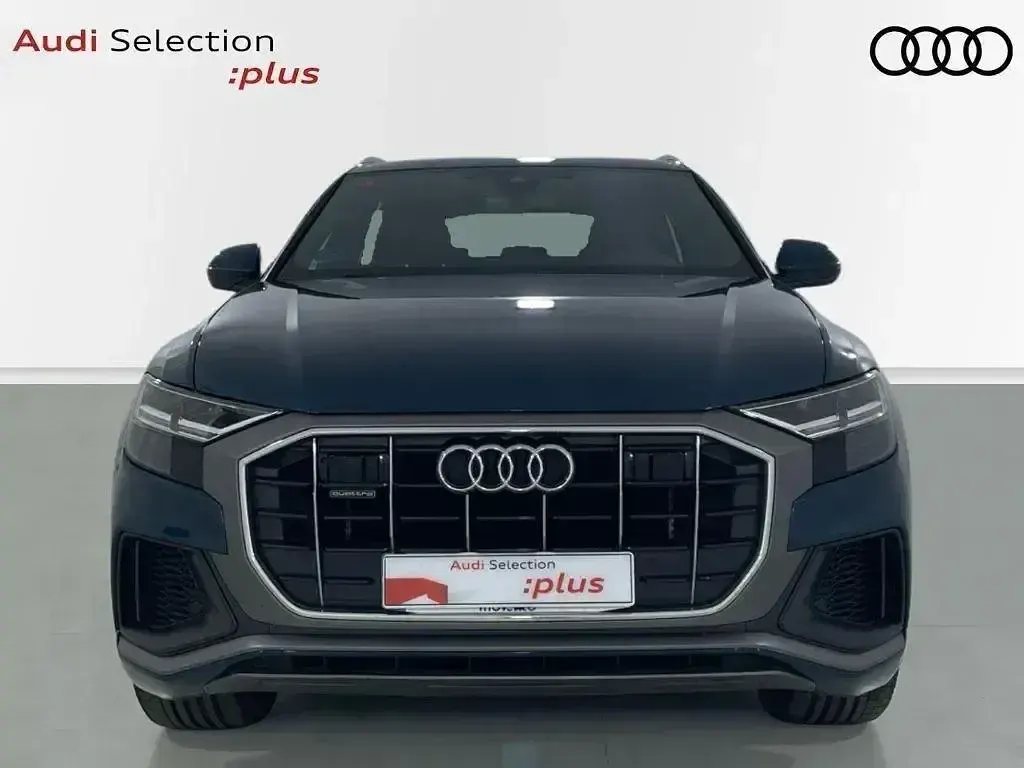 Usado Audi Q8 S-Line 381 CV (280 kW) 2021 Azul SUV