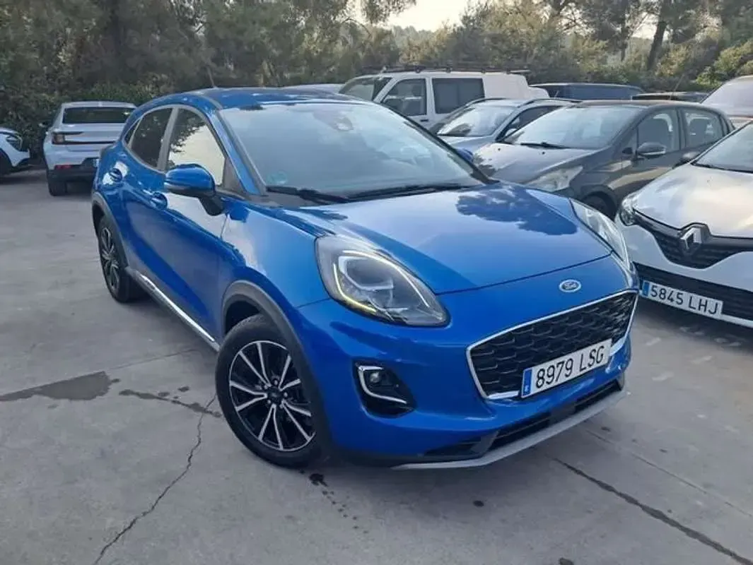 Usado Ford Puma Titanium 120 CV (88 kW) 2021 Azul SUV