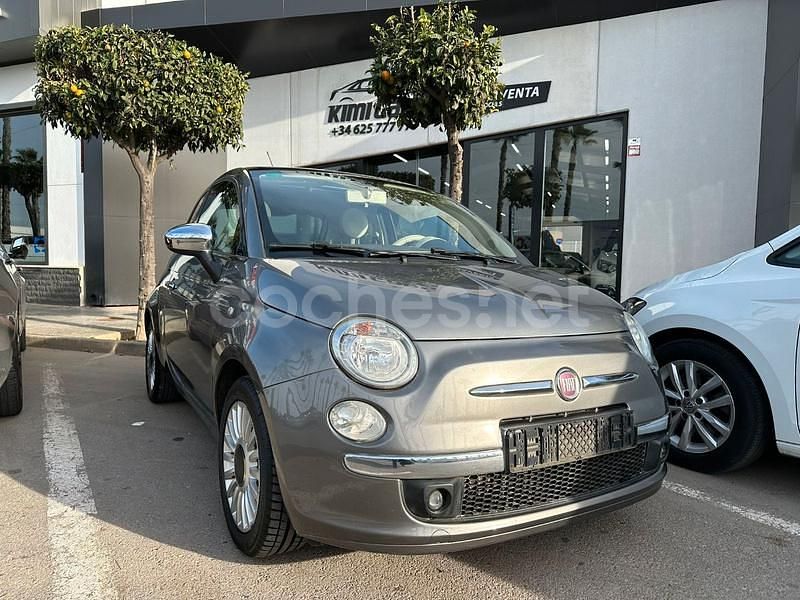 Usado Fiat 500C Lounge 85 CV (62 kW) 2011 Gris / plata Descapotable