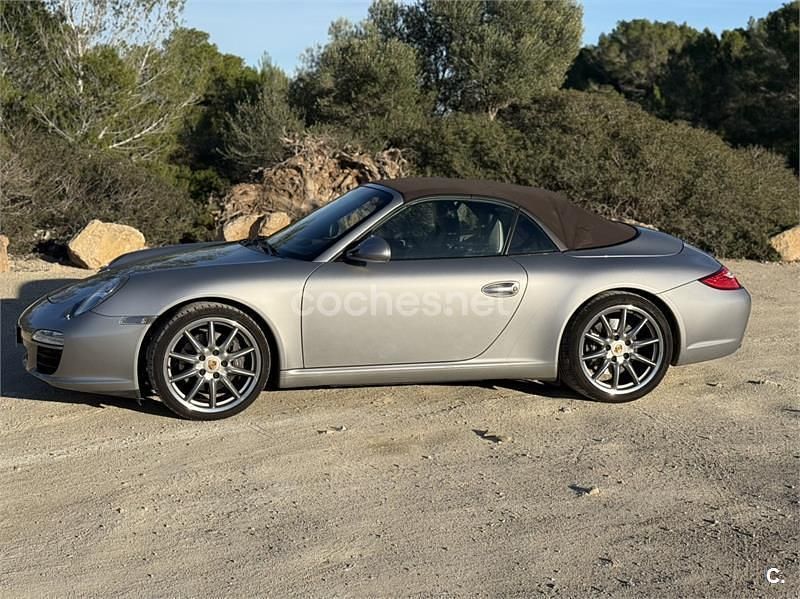 Usado Porsche 911 Carrera Cabriolet 345 CV (253 kW) 2008 Gris / plata Descapotable