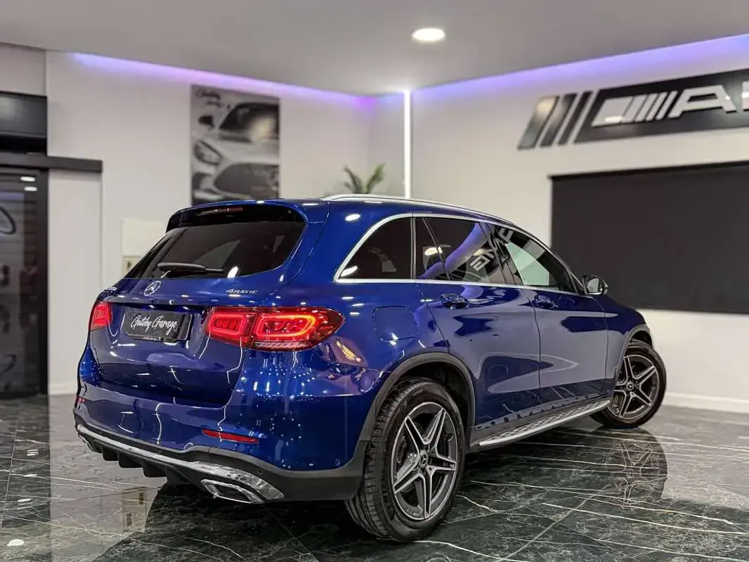 Usado Mercedes GLC220 194 CV (142 kW) 2020 Azul SUV