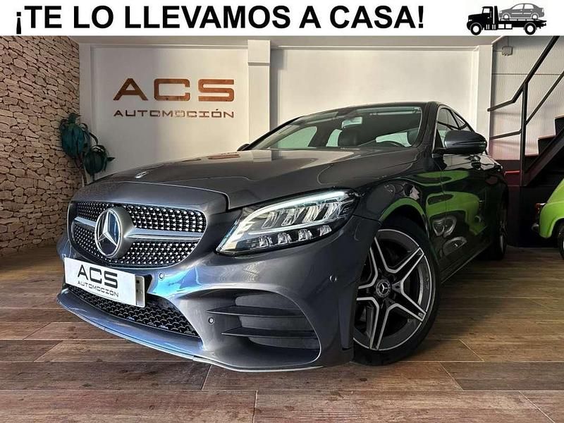 Usado Mercedes C200 160 CV (117 kW) 2019 Gris / plata Berlina