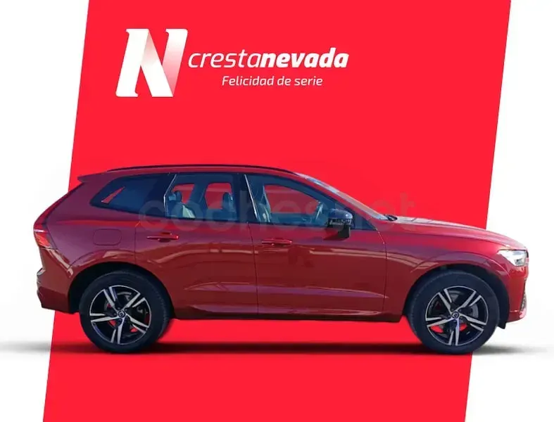 Usado Volvo XC60 R-Design 340 CV (250 kW) 2021 Rojo SUV