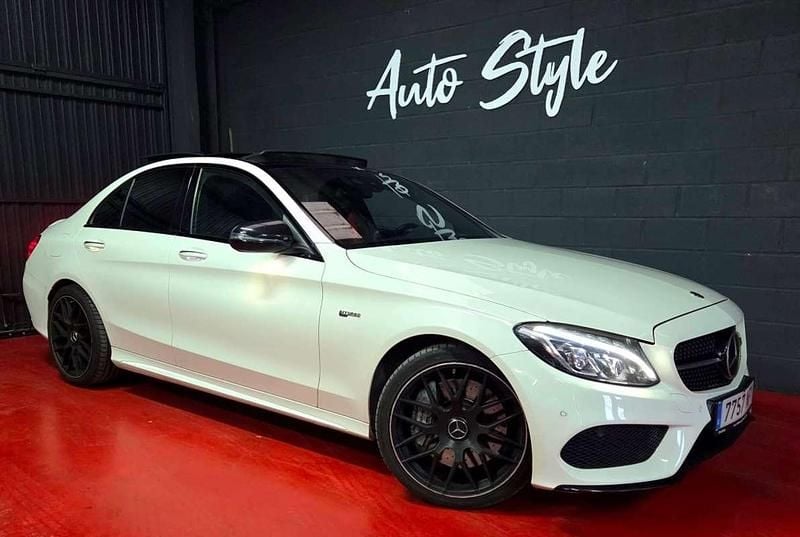 Usado Mercedes C43 AMG AMG 367 CV (269 kW) 2017 Blanco Berlina