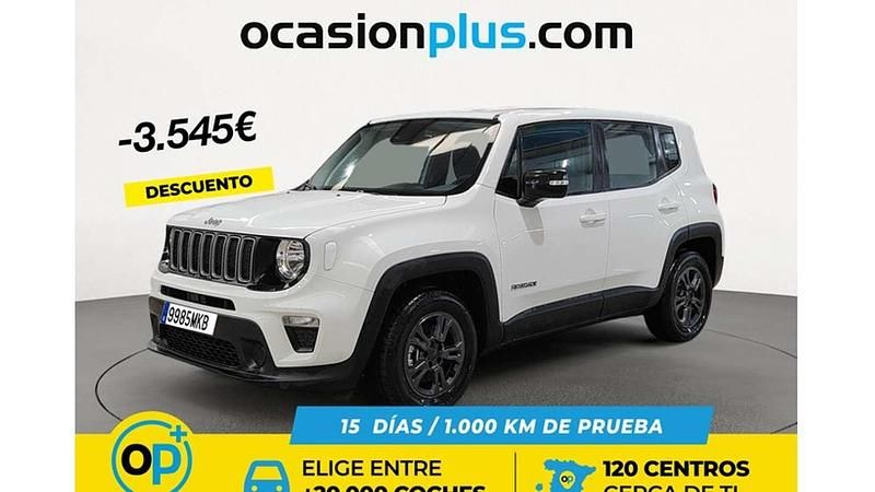 Blanco Usado 2023 Jeep Renegade Longitude SUV | 20.079 € (Buen precio) - Imagen 1/4