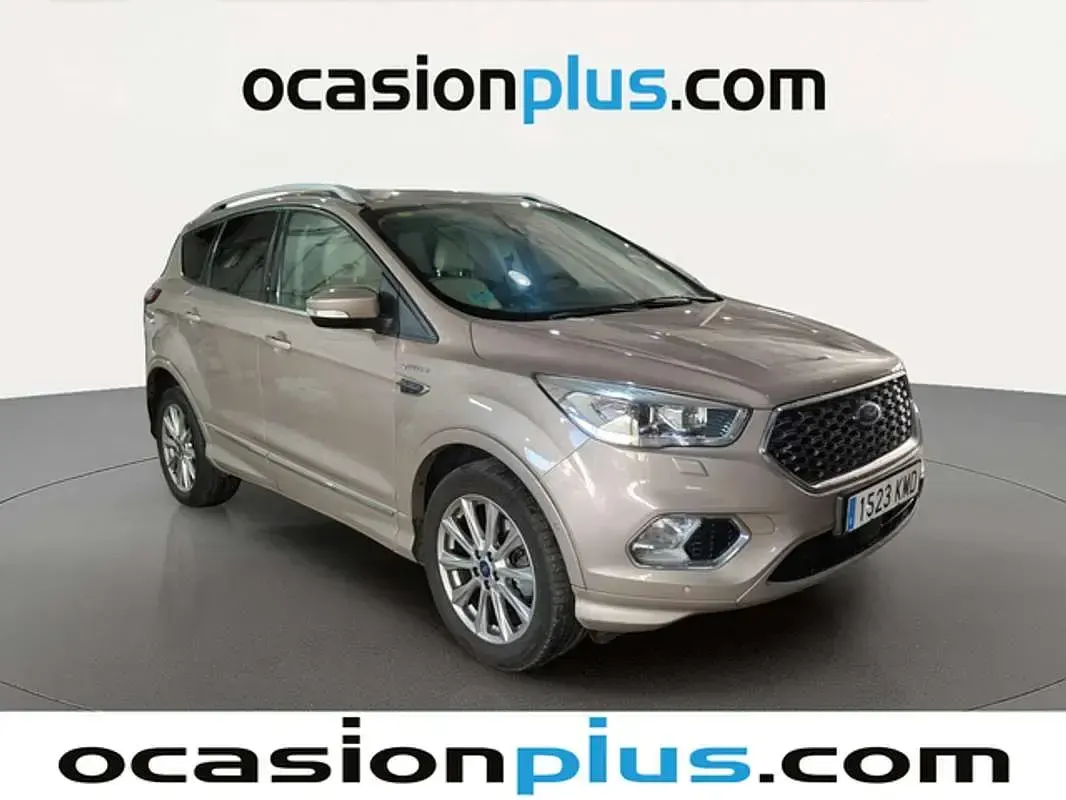 Usado Ford Kuga Vignale 179 CV (131 kW) 2018 Gris SUV
