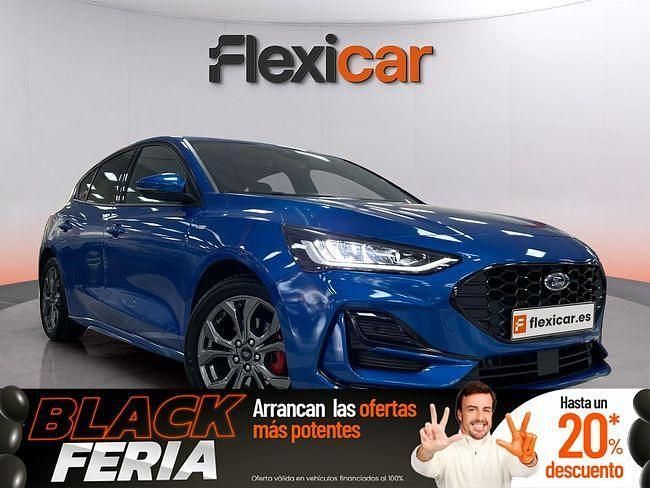 Azul Usado 2023 Ford Focus ST-Line Berlina | 20.490 € (Precio justo) - Imagen 1/4