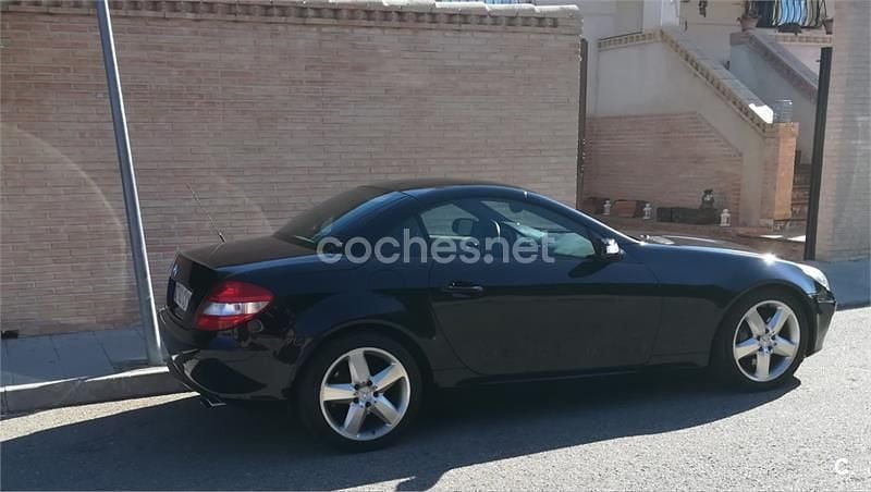 Usado Mercedes SLK350 272 CV (200 kW) 2004 Negro Descapotable