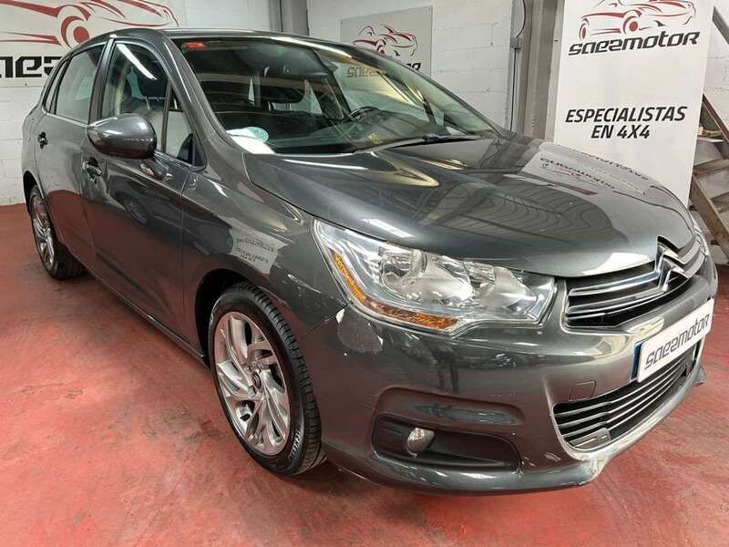 Usado Citroën C4 Exclusive 131 CV (96 kW) 2014 Gris Utilitario